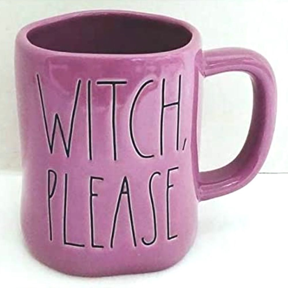 RAE DUNN ‘Witch please’ coffee mug.